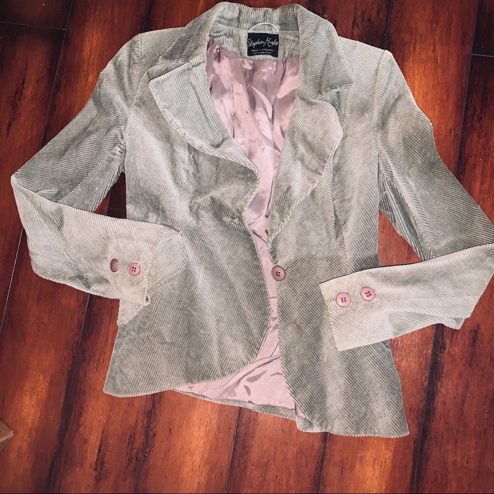 Vintage Velvet Stephen Marks Blazer